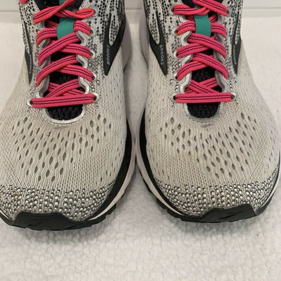 Brooks Ghost 11 Pink Gray Running 1202771B192 - Picture 3 of 11